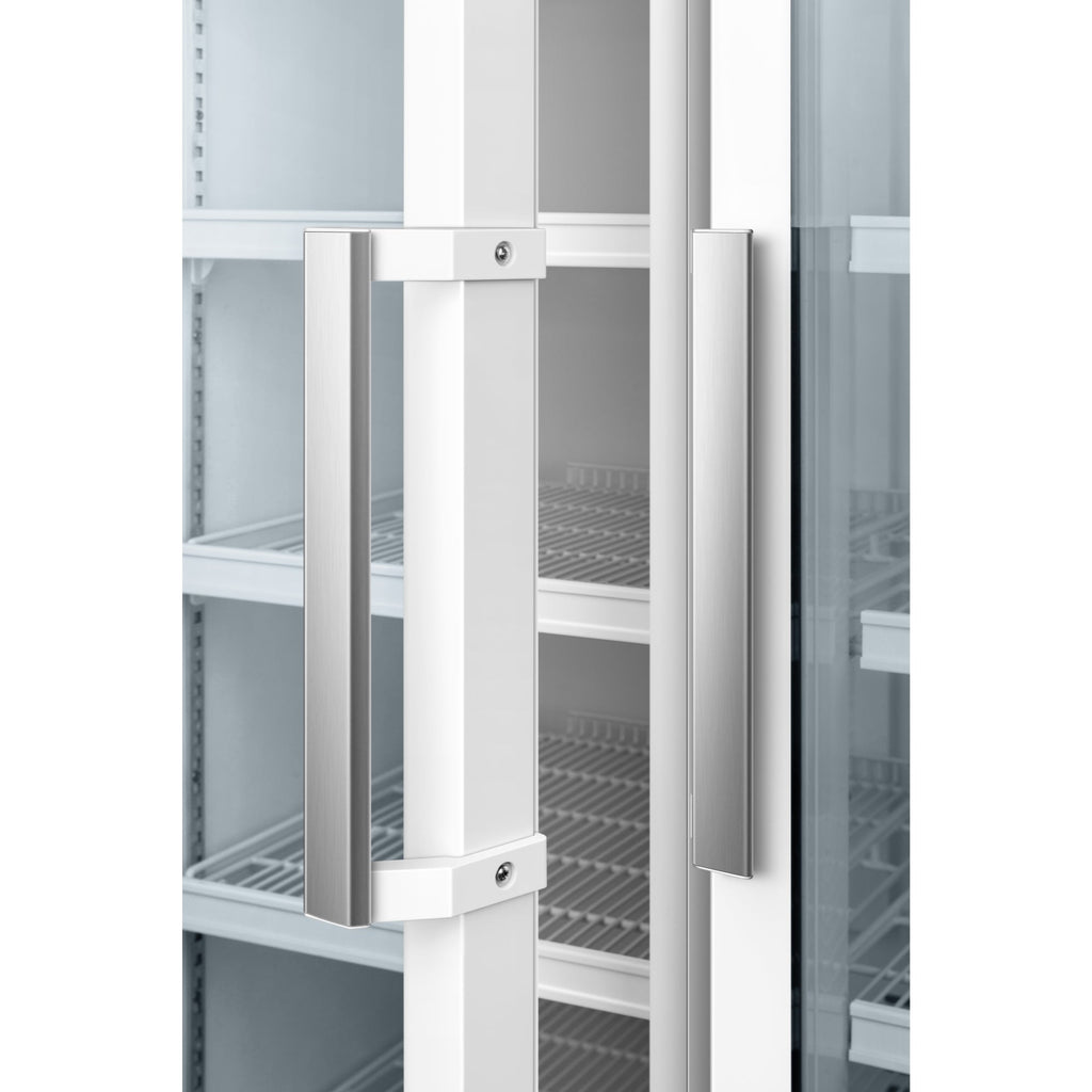 38 in. 27 cu. ft. Medical Vaccine Refrigerator for Pharmacy and Laboratory with Multi-Level Emergency Alarms, UL-Listed in White