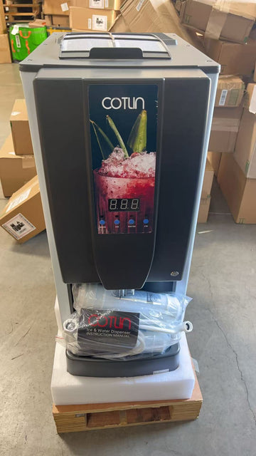 Cotlin HBB100 Nugget Ice & Water Dispenser 3-in-1 Touchless Scratch and Dent