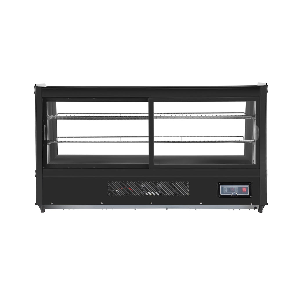 48 in. Self-Service Countertop Display Refrigerator in Black
