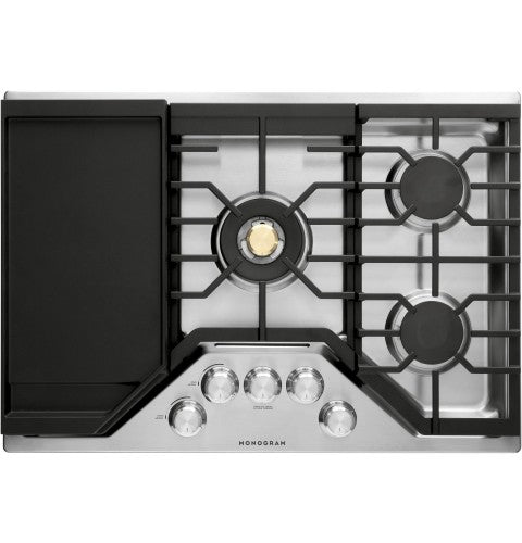 Monogram 30" Deep-Recessed Gas Cooktop (Natural Gas)