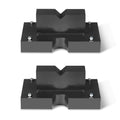 (1 Pack / 2 Pcs ) Press Plates for 100T Shop Press (for SKU: 200065, 200066)