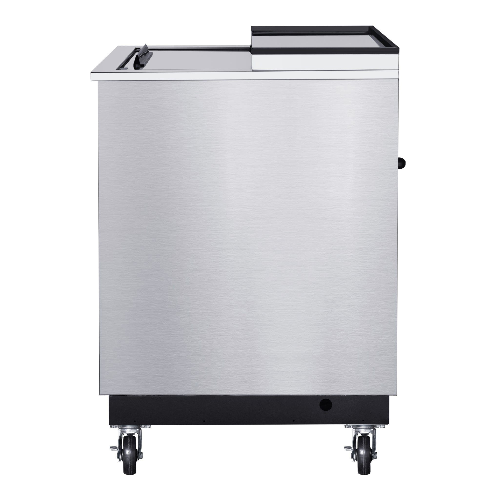 25 in. Commercial Glass Froster in Stainless Steel, ETL Listed, 5 cu. ft.