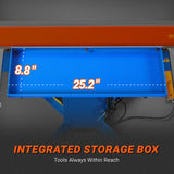 MechMaxx 650e Magnetic Pan and Box Brakes 48" Industrial Heavy Duty Sheet Metal Brake 20 Gauge Capacity New