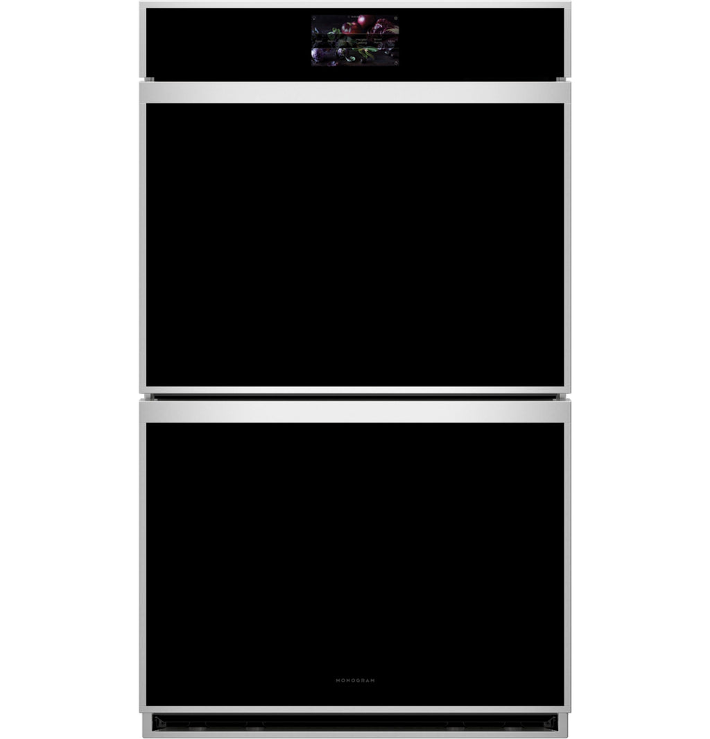 Monogram 30" Smart Electric Convection Double Wall Oven Minimalist Collection