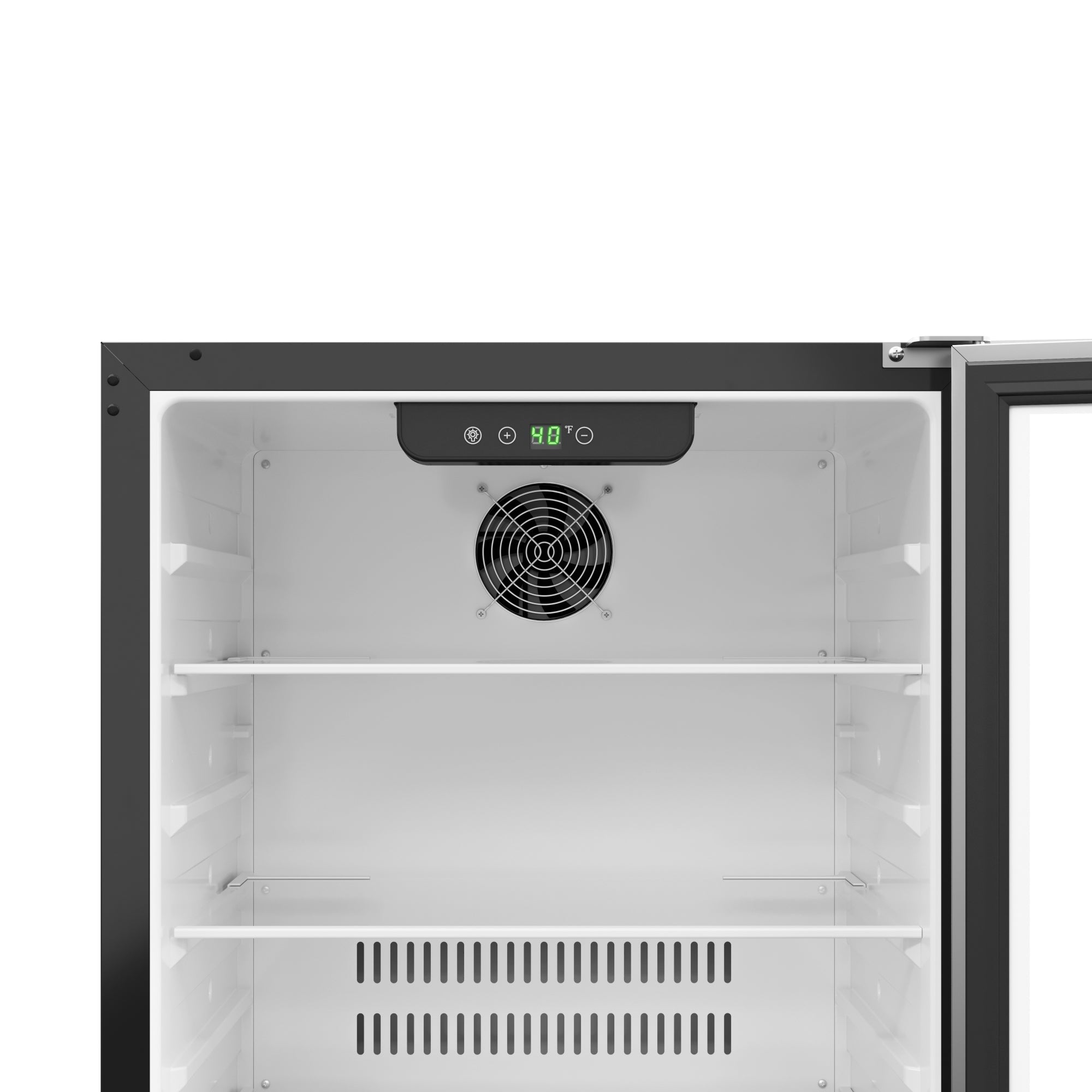 23.4 in. Stainless Steel, Solid-Door Built-In Refrigerator and Beverage Cooler, 5 Cu. ft. - Wrap