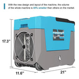 AlorAir LGR 850 Storm Industrial Commercial Dehumidifier 85 Pints 28 Gal. 2300 Sq. Ft. with Condensate Pump New