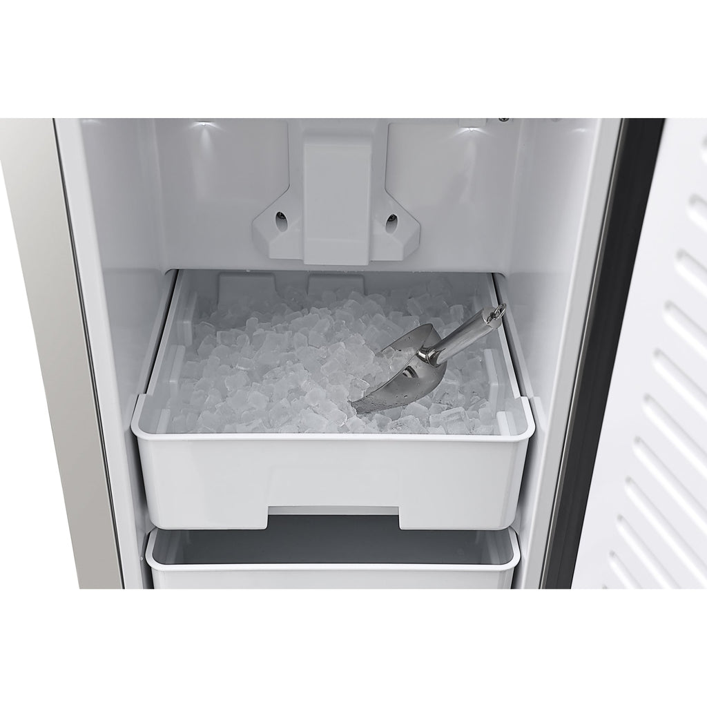 15 in. Built-in Residential Pearl Ice Nugget Maker, 66lb /day with Drain Pump in Stainless-Steel