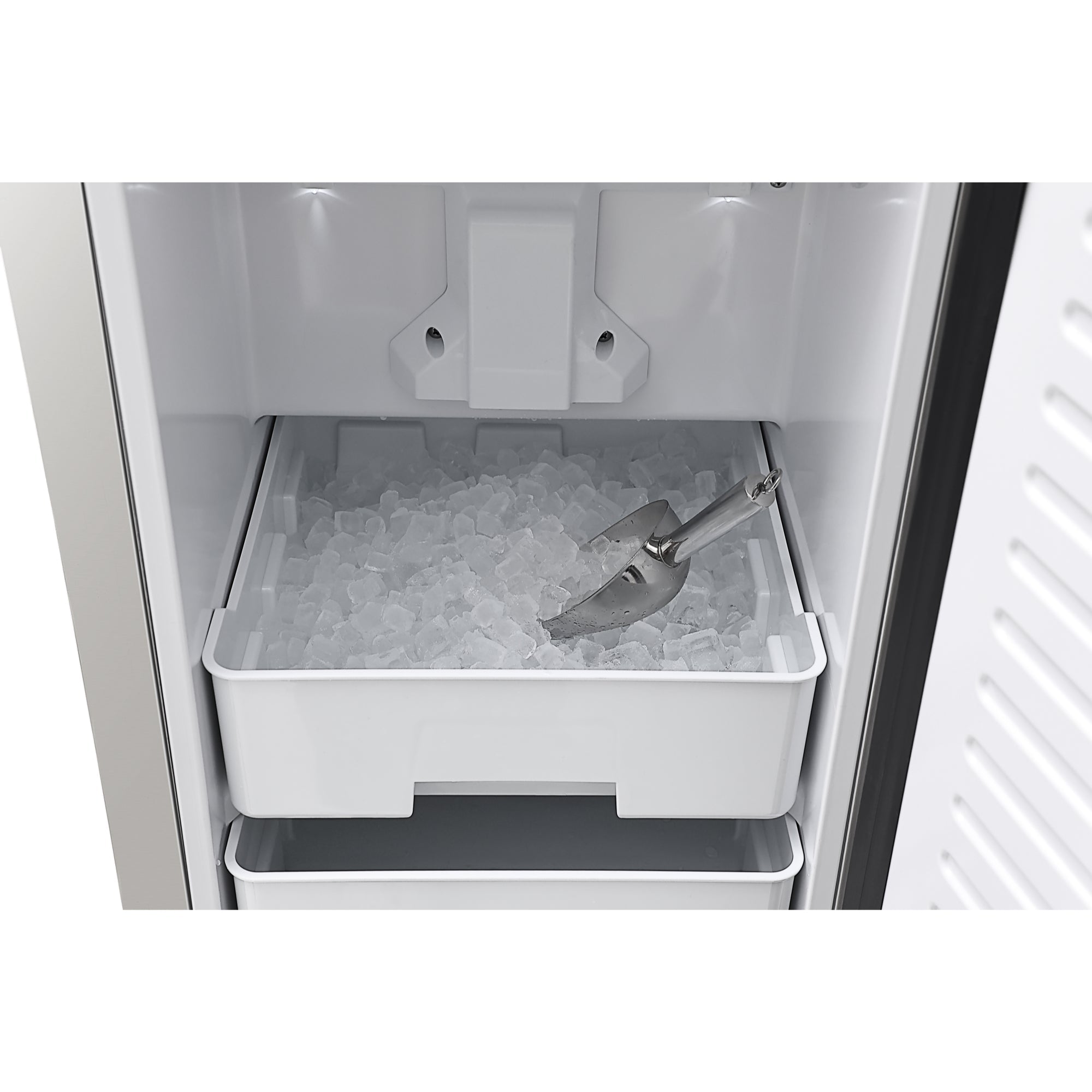 15 in. Built-in Residential Pearl Ice Nugget Maker, 66lb /day with Drain Pump in Stainless-Steel