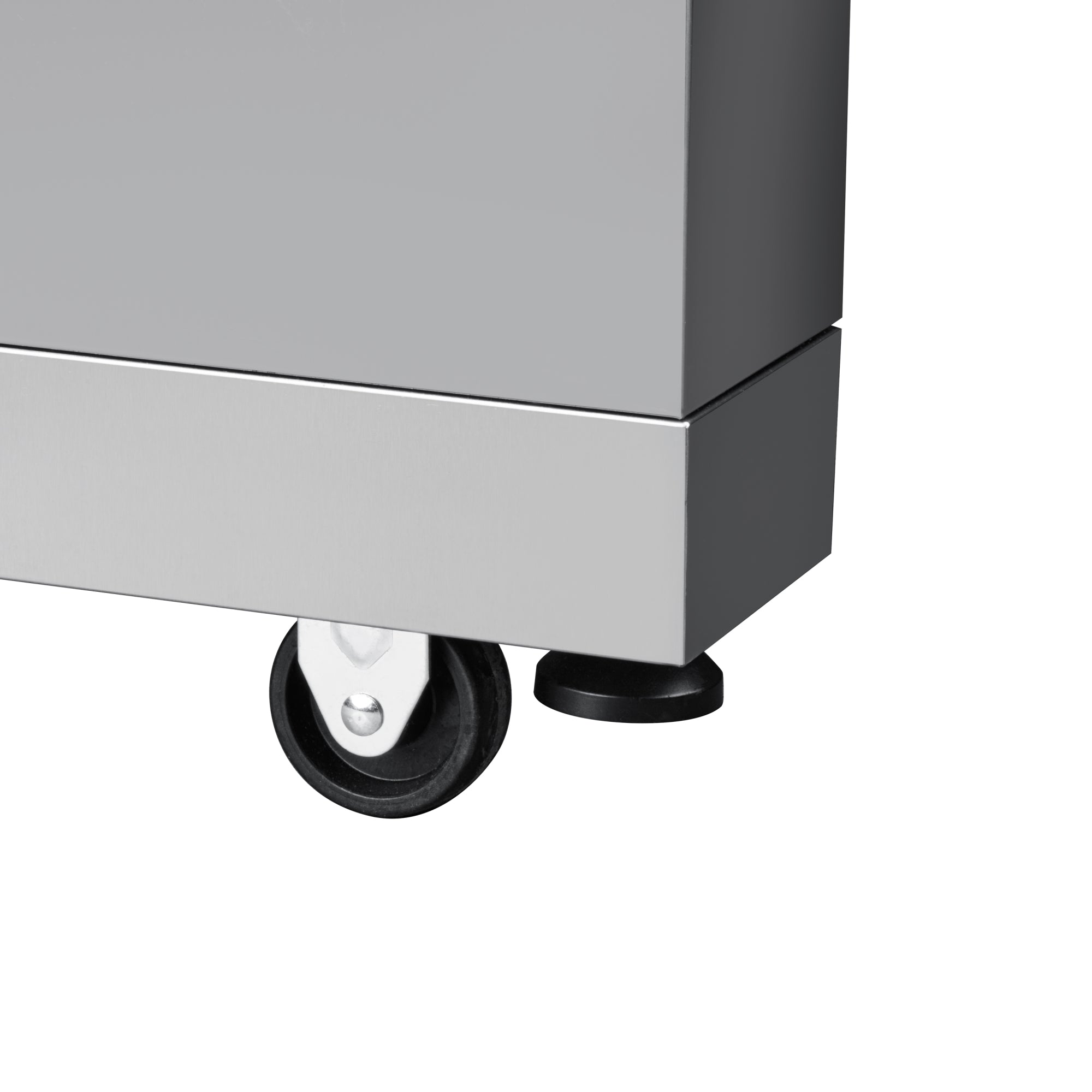 35 in. Outdoor Cabinet Kitchen for Refrigerator in Stainless-Steel (KM-OKS-UCRCAB)