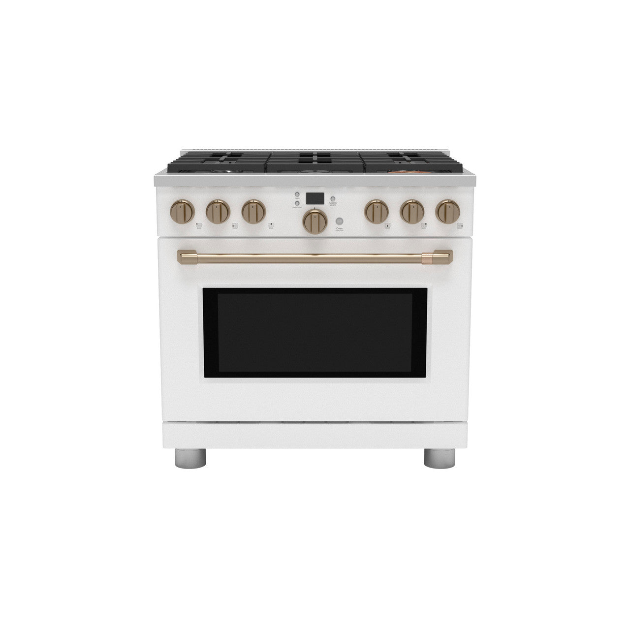 CAFÉ™ 36" Smart Dual-Fuel Commercial-Style Range with 6 Burners (Natural Gas)