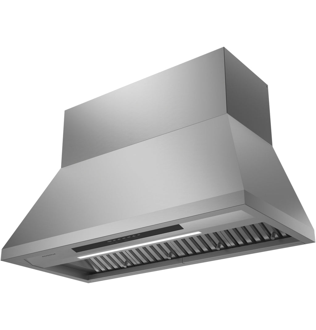 GE Monogram 48" Stainless Steel Professional Hood with Quietboost™ Blower