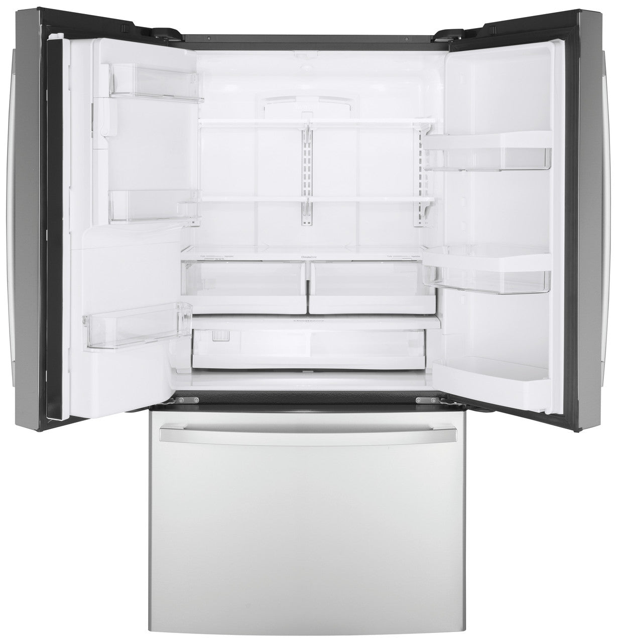 GE ENERGY STAR 22.1 Cu. Ft. Counter-Depth Fingerprint Resistant French-Door Refrigerator