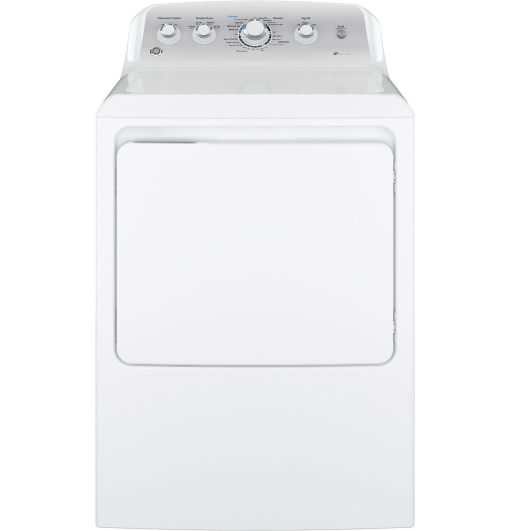 GE GE® 7.2 cu. ft. Capacity aluminized alloy drum Electric Dryer with Sensor Dry