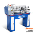 1.5‘’ Spindle Bore Metal Lathe Machine 10'' x 30'' High Precision Brushless Motor Benchtop 0-2000 RPM  Variable Speed Metal Working Machine