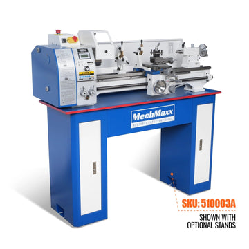 1.5‘’ Spindle Bore Metal Lathe Machine 10'' x 30'' High Precision Brushless Motor Benchtop 0-2000 RPM  Variable Speed Metal Working Machine 1.5HP Small Lathe without Stand 1030V