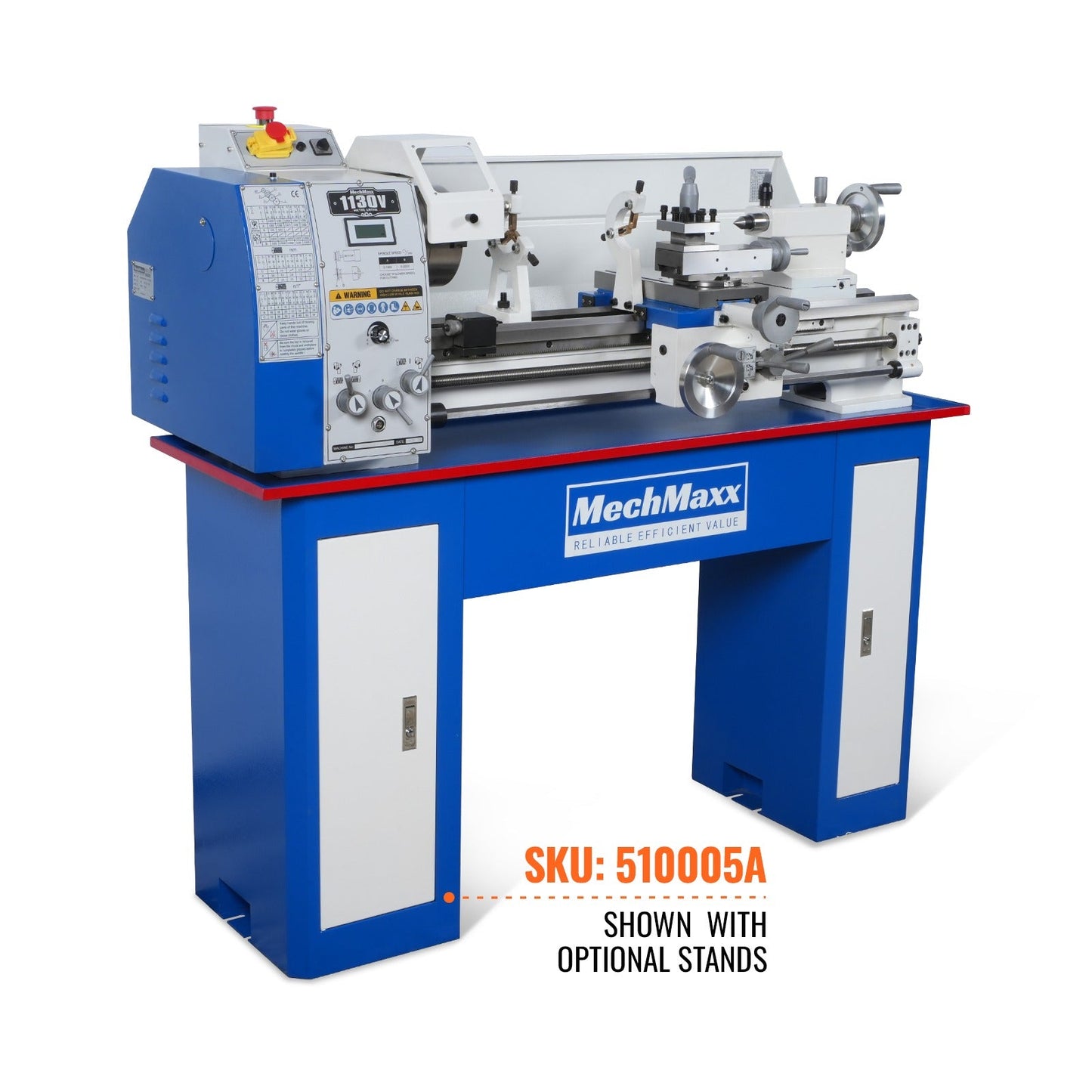 Metal Lathe Machine 11'' x 30'' High Precision Benchtop Brushless Motor 0-2000 RPM Variable Speed Metal Working Machine 2HP Small Lathe without Stand 1130V