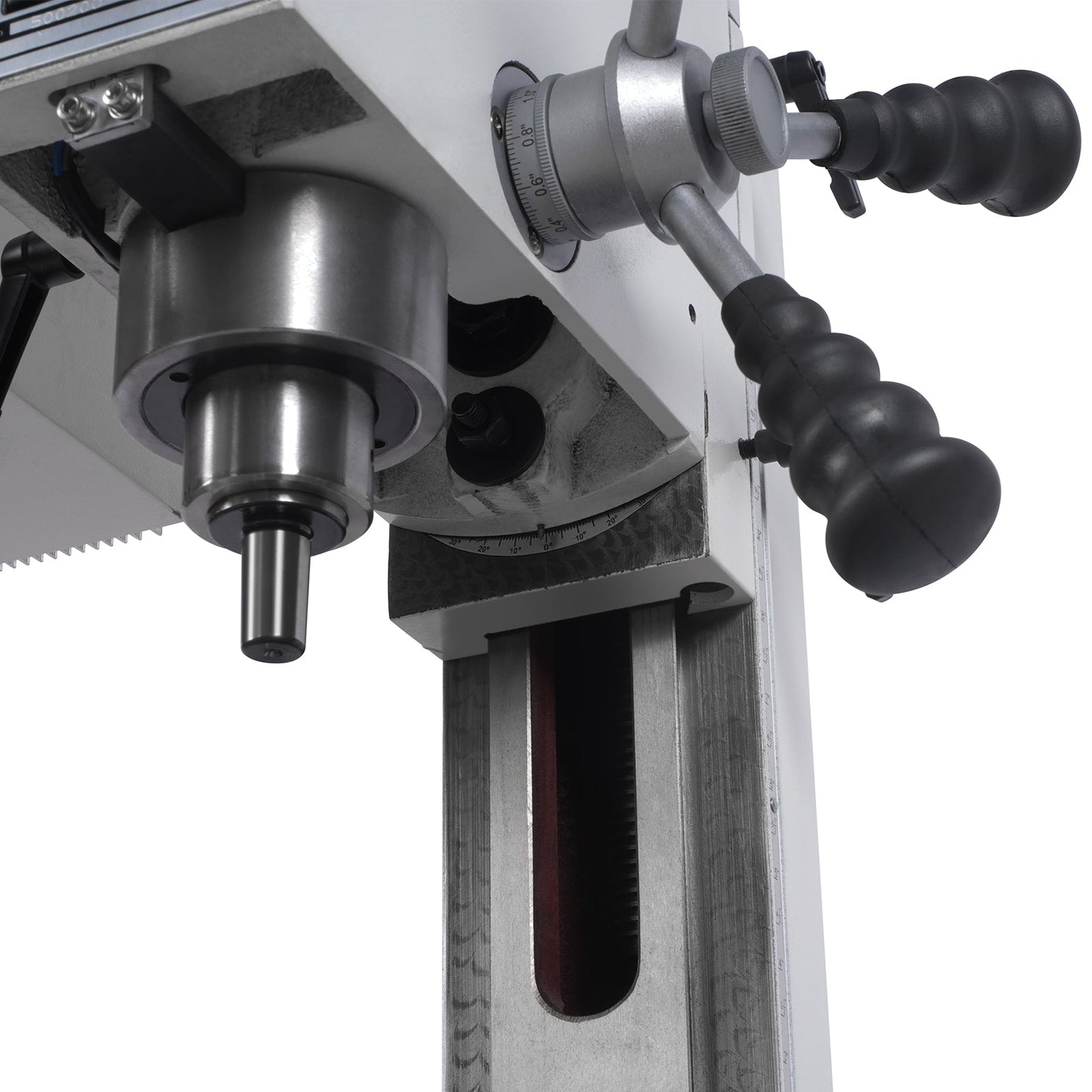 6"x20'' Benchtop Mill Drill Machine with DRO Brushless Motor, Variable Speed, R8 Spindle, 1 HP, 110V, Compact Milling Drilling Tool for Garage Shop, DIY Metalworking without Stand VM18LD