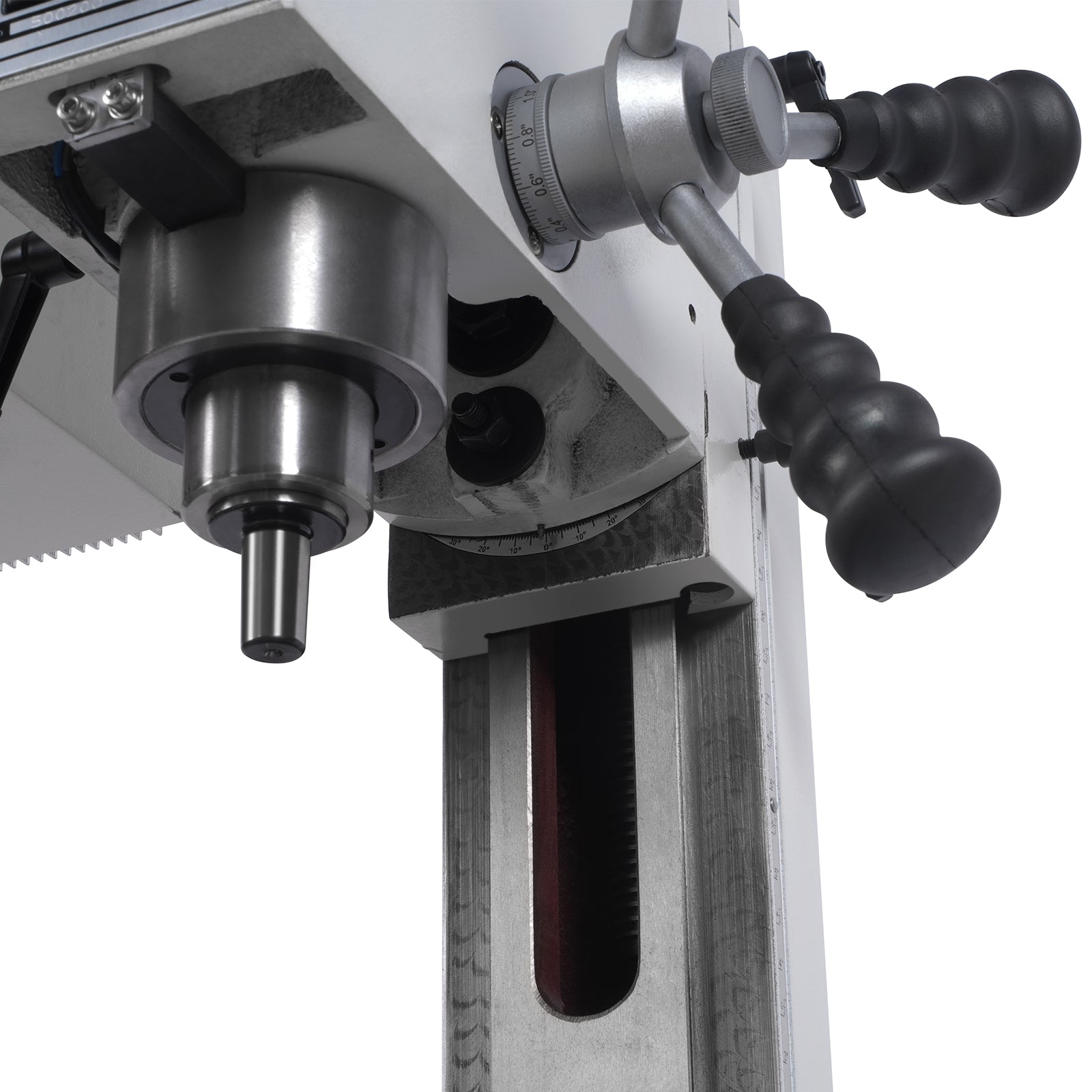 6"x20'' Benchtop Mill Drill Machine with DRO Brushless Motor, Variable Speed, R8 Spindle, 1 HP, 110V, Compact Milling Drilling Tool for Garage Shop, DIY Metalworking without Stand VM18LD