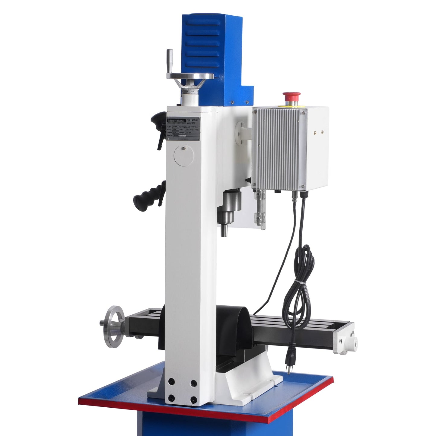 6"x20'' Benchtop Mill Drill Machine, Variable Speed, R8 Spindle, 1 HP, 110V, Brushless Motor Compact Milling Drilling Tool for Garage Shop, DIY Metalworking without Stand VM18L