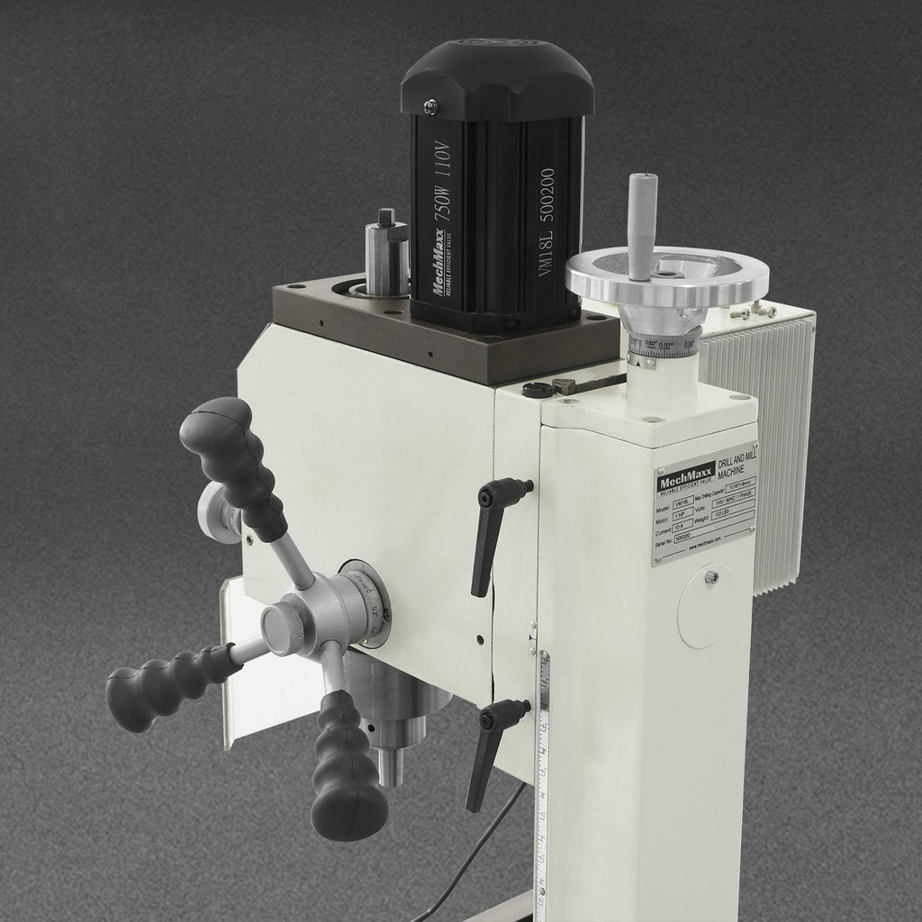 1.5 HP 10'' x 30'' Combination Lathe Milling Drilling Machine, 1.5'' Spindle Bore, 0-2000 RPM Variable Speed, High Precision Benchtop Lathe for Metalworking – Without Stand 1030VC