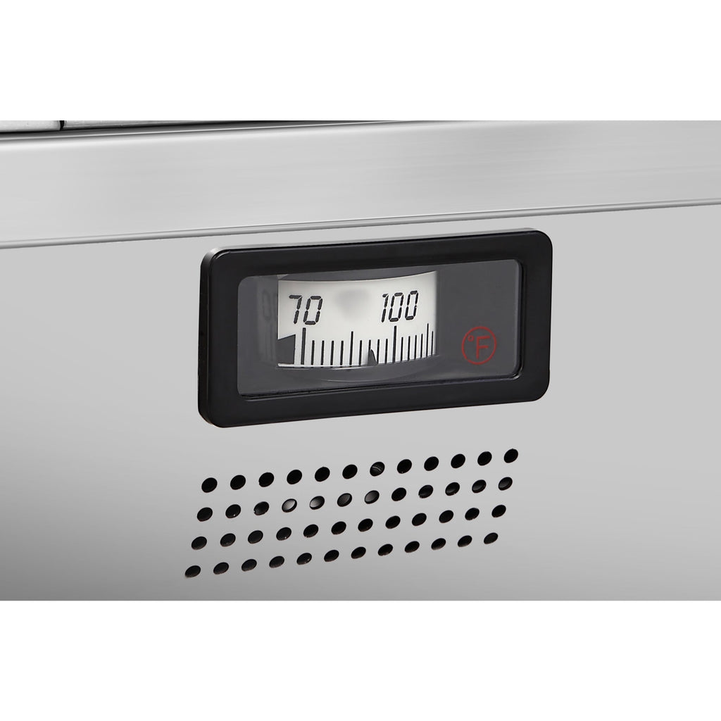 26 in. Glass Countertop Display Warmer, 6.5 cu. ft. in Stainless Steel