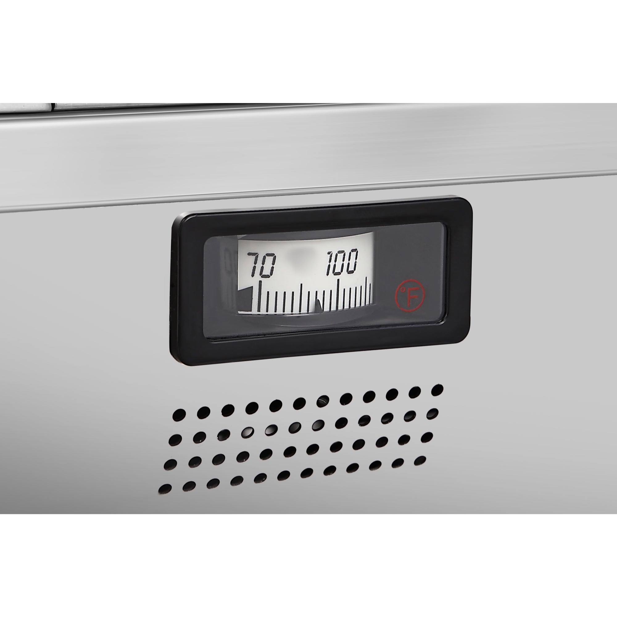 26 in. Glass Countertop Display Warmer, 6.5 cu. ft. in Stainless Steel