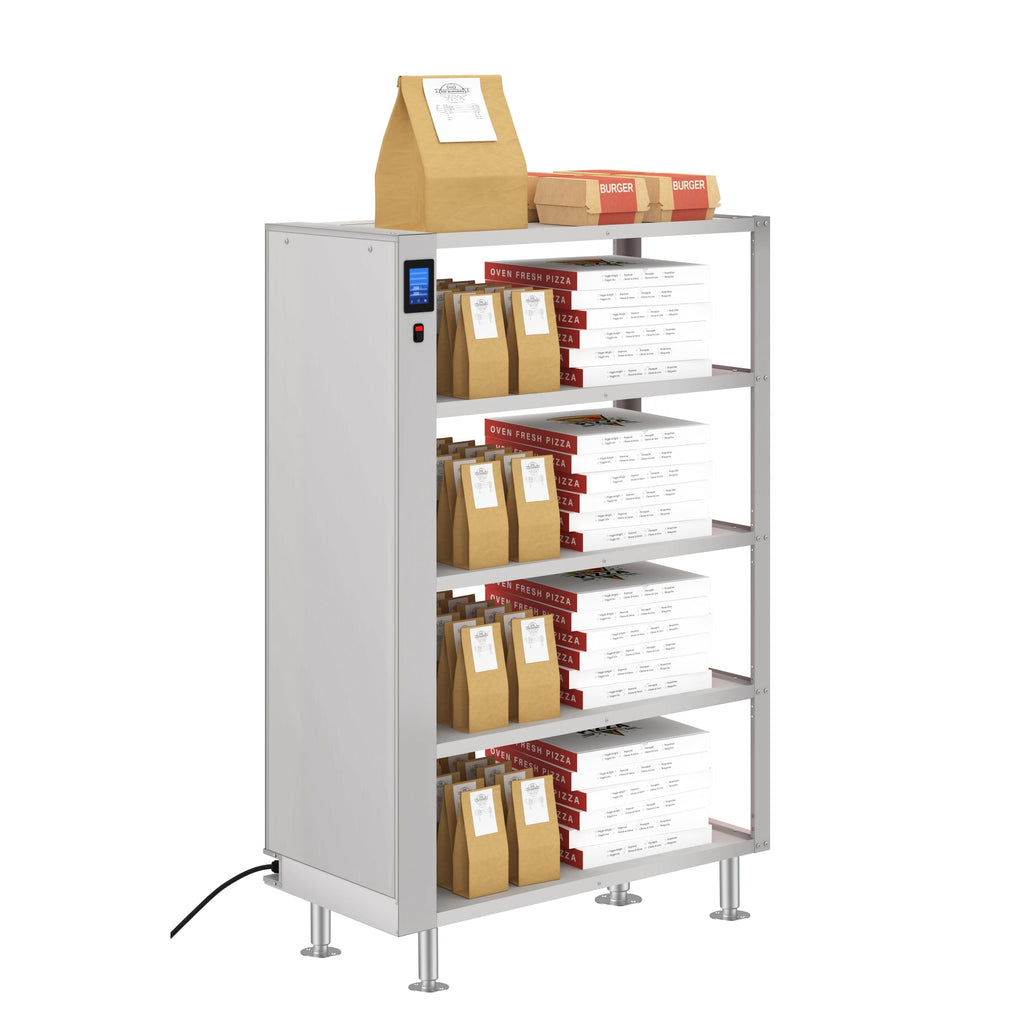 Five-Shelve Commercial Take Out Warmer Cabinet with Touch Screen in Stainless-Steel, UL and NSF Listed