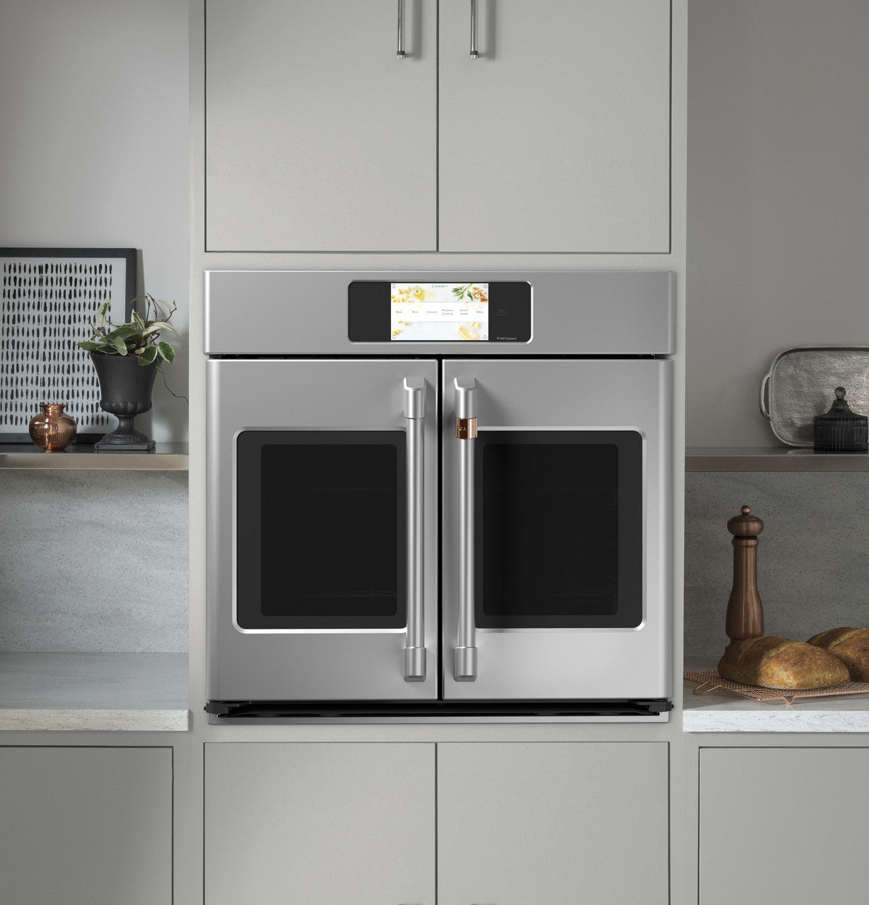 CAFÉ™ Professional Series 30" Smart Built-In Convection French-Door Single Wall Oven
