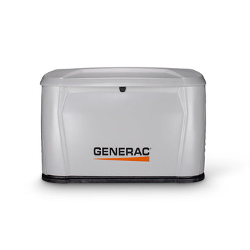 Generac 7328 26kW Standby Generator Propane Natural Gas Air-Cooled 1 Phase 240V w/ 200A Automatic Transfer Switch Scratch and Dent
