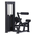 Titan Fitness Selectorized Abdominal & Lower Back Machine, 200 LB Weight Stack, Adjustable 2-in-1 Ab and Back Workout Equipment, Home Gym Exercise Machines