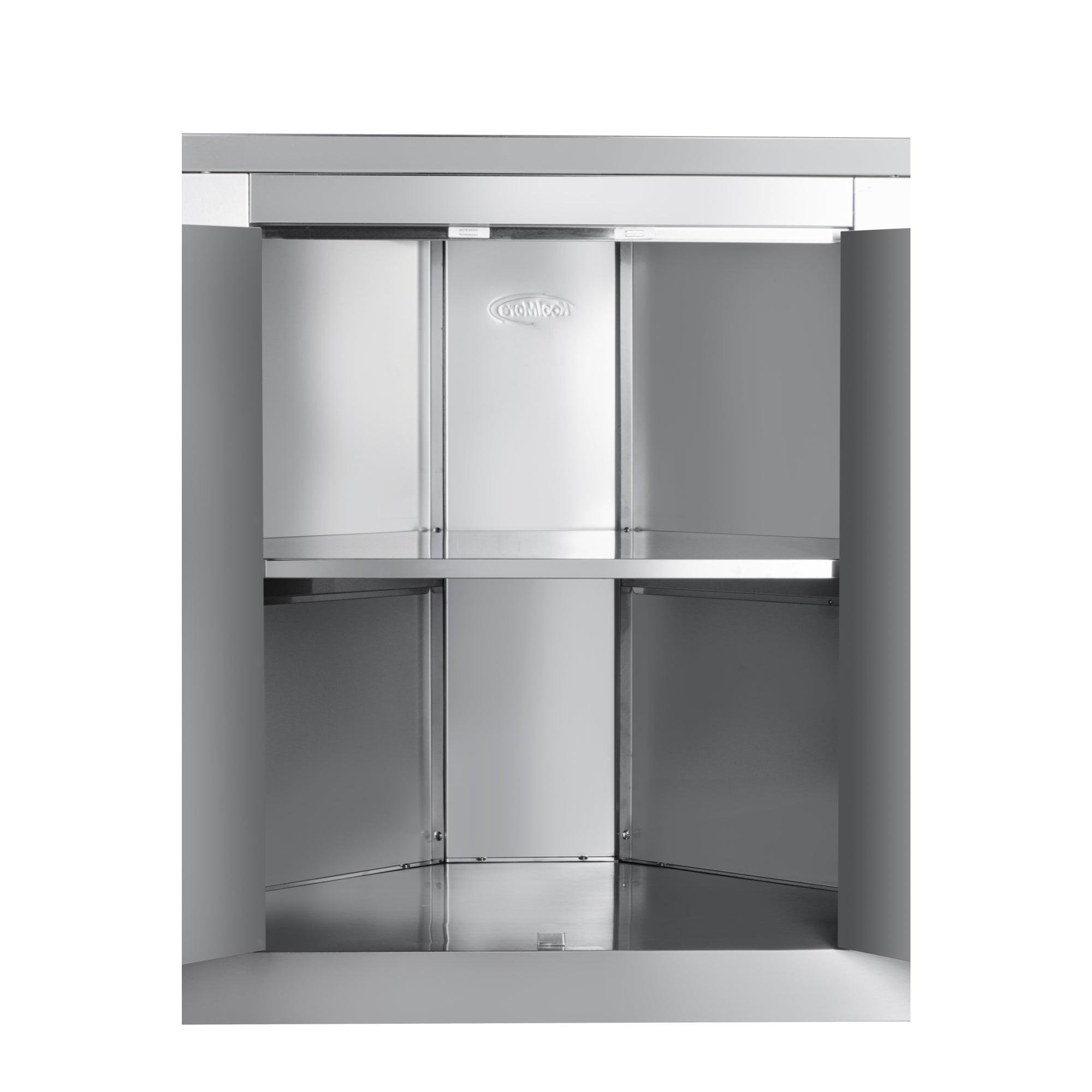 26 in. Stainless-Steel Corner Cabinet for Outdoor Kitchen (KM-OKS-CCAB)