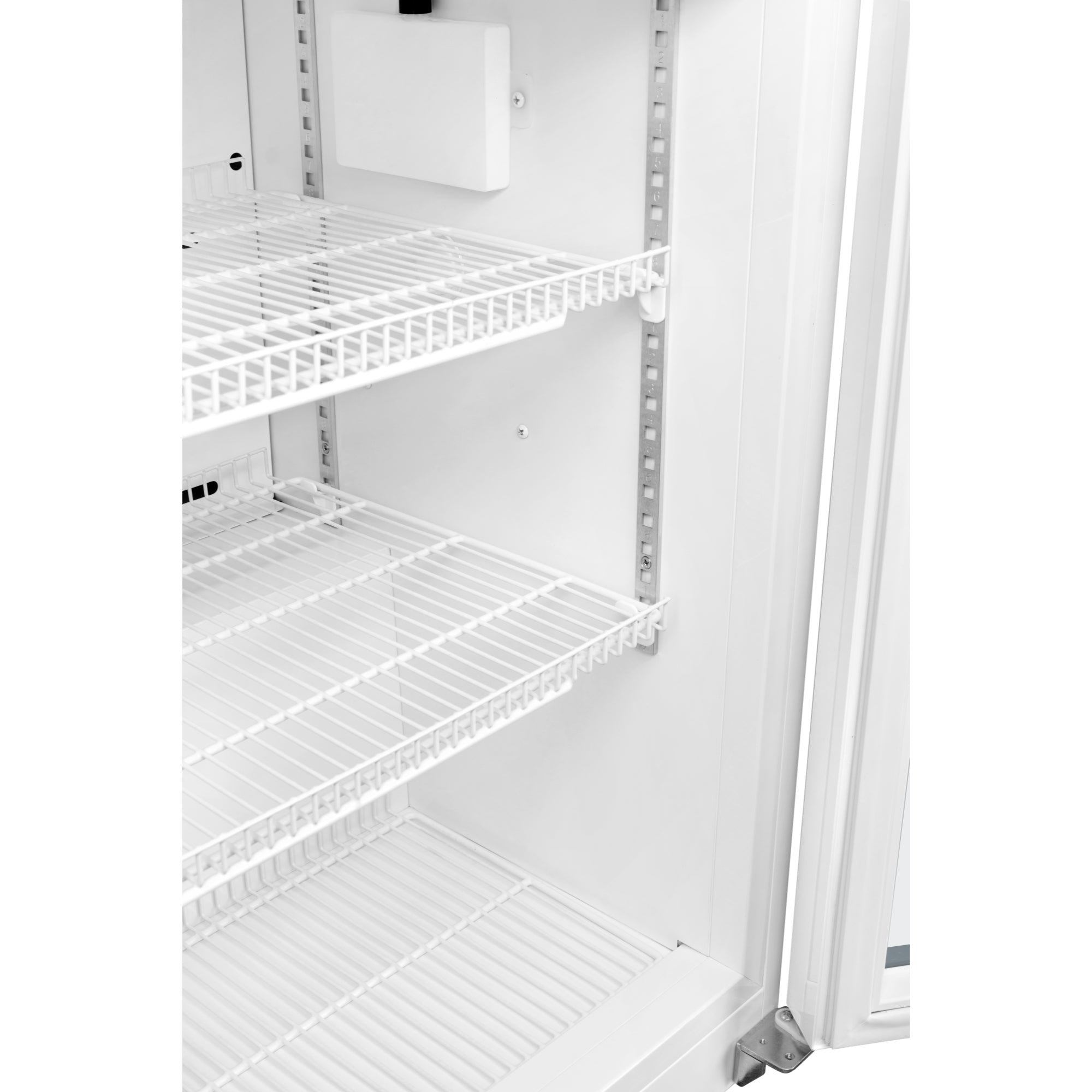 24 in. 4.5 cu. ft. Countertop Medical Pharmacy Refrigerator With Multi-Level Emergency Alarms in White, UL Listed