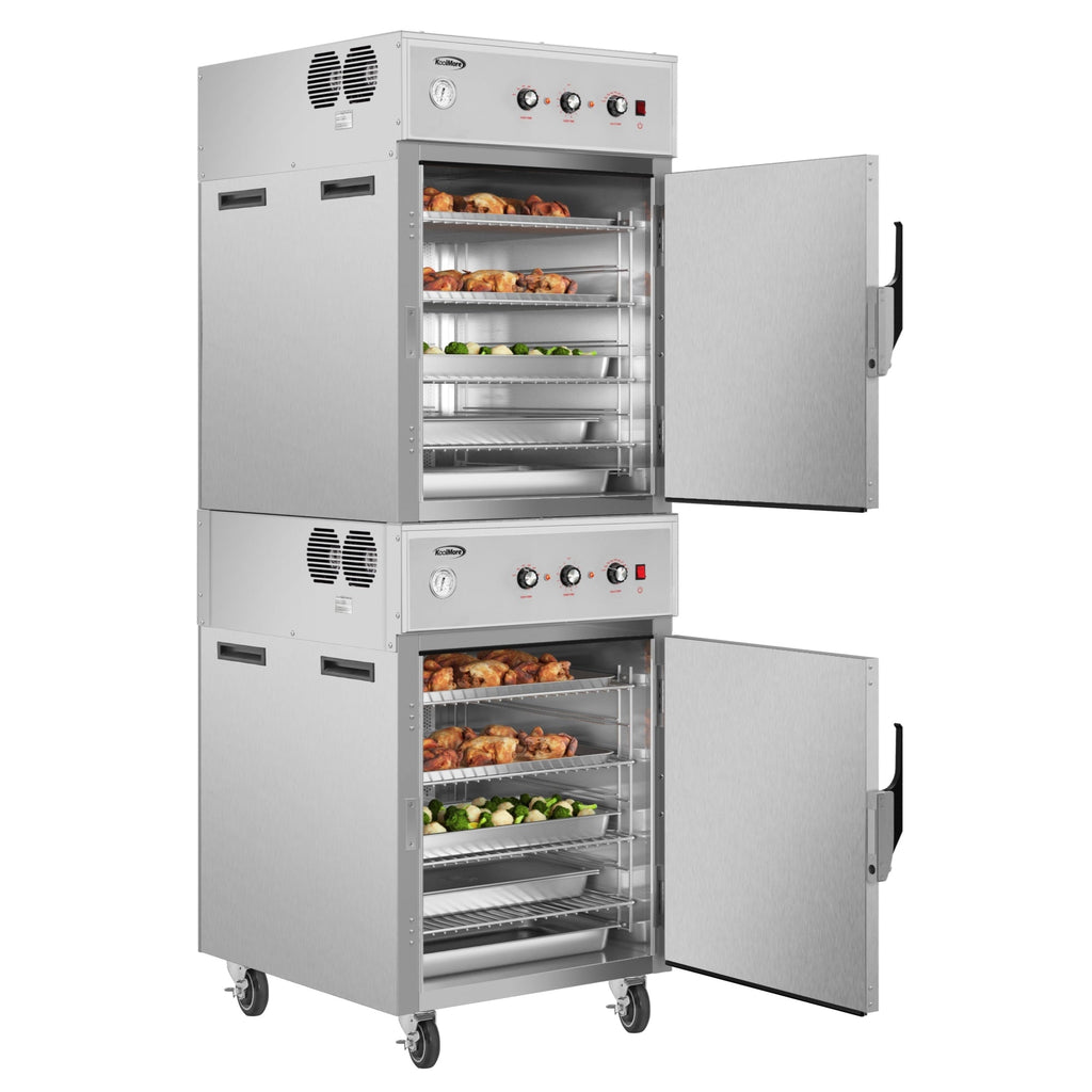 8-Pan Full-Size Commercial Cook And Hold Oven 3,000W/240V in Stainless-Steel