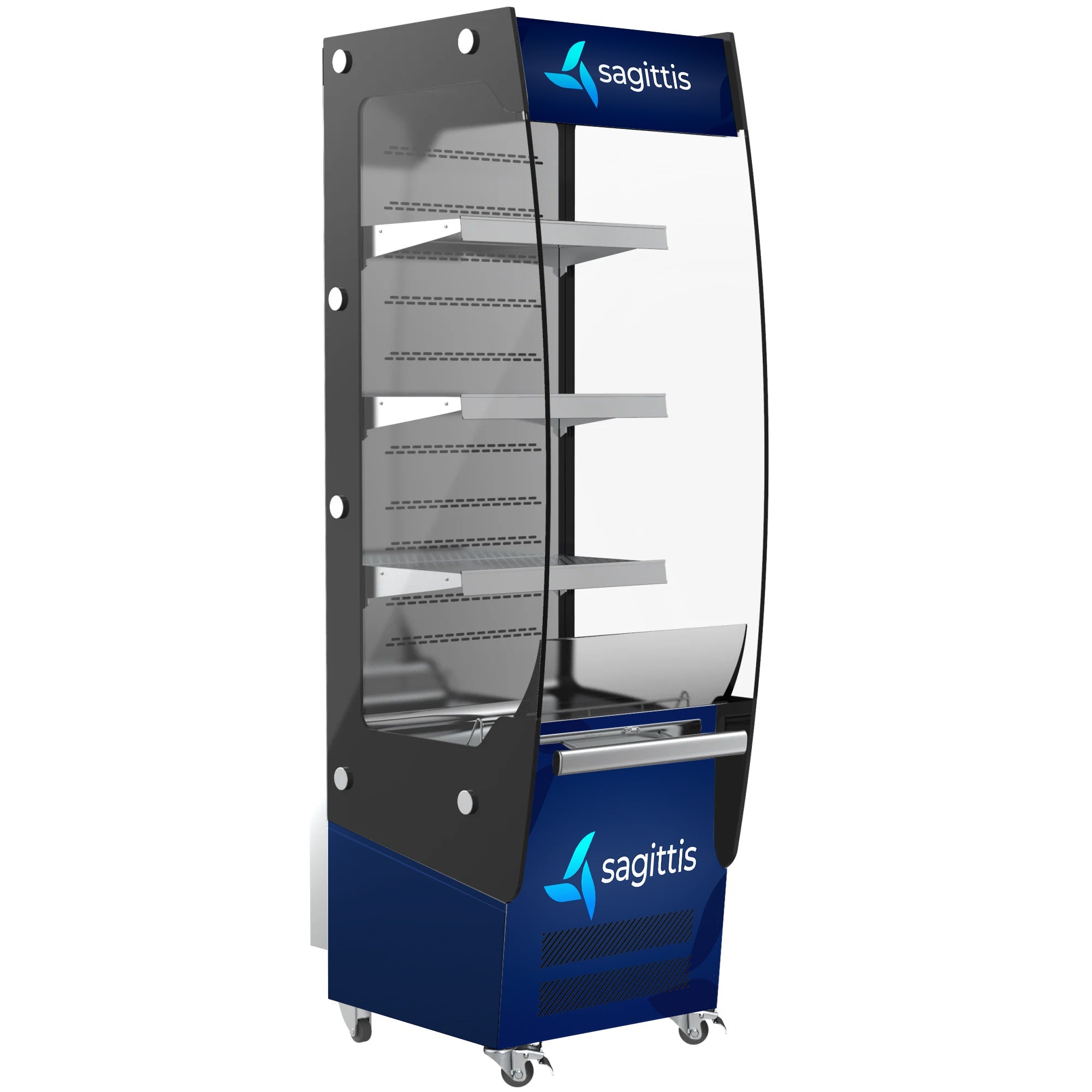 26 in. Open Air Grab and Go Refrigerator - 7.7 Cu Ft. - Wrap