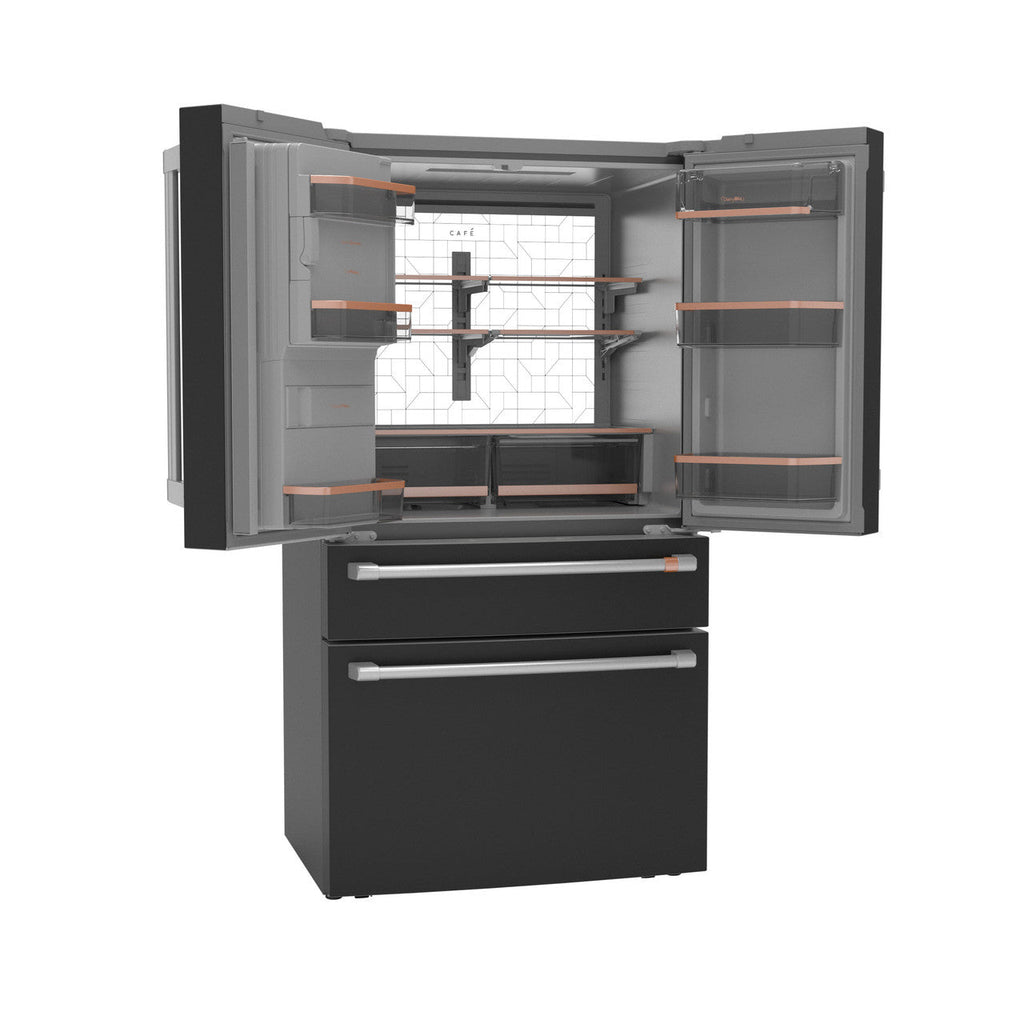 CAFÉ™ ENERGY STAR® 22.3 Cu. Ft. Smart Counter-Depth 4-Door French-Door Refrigerator