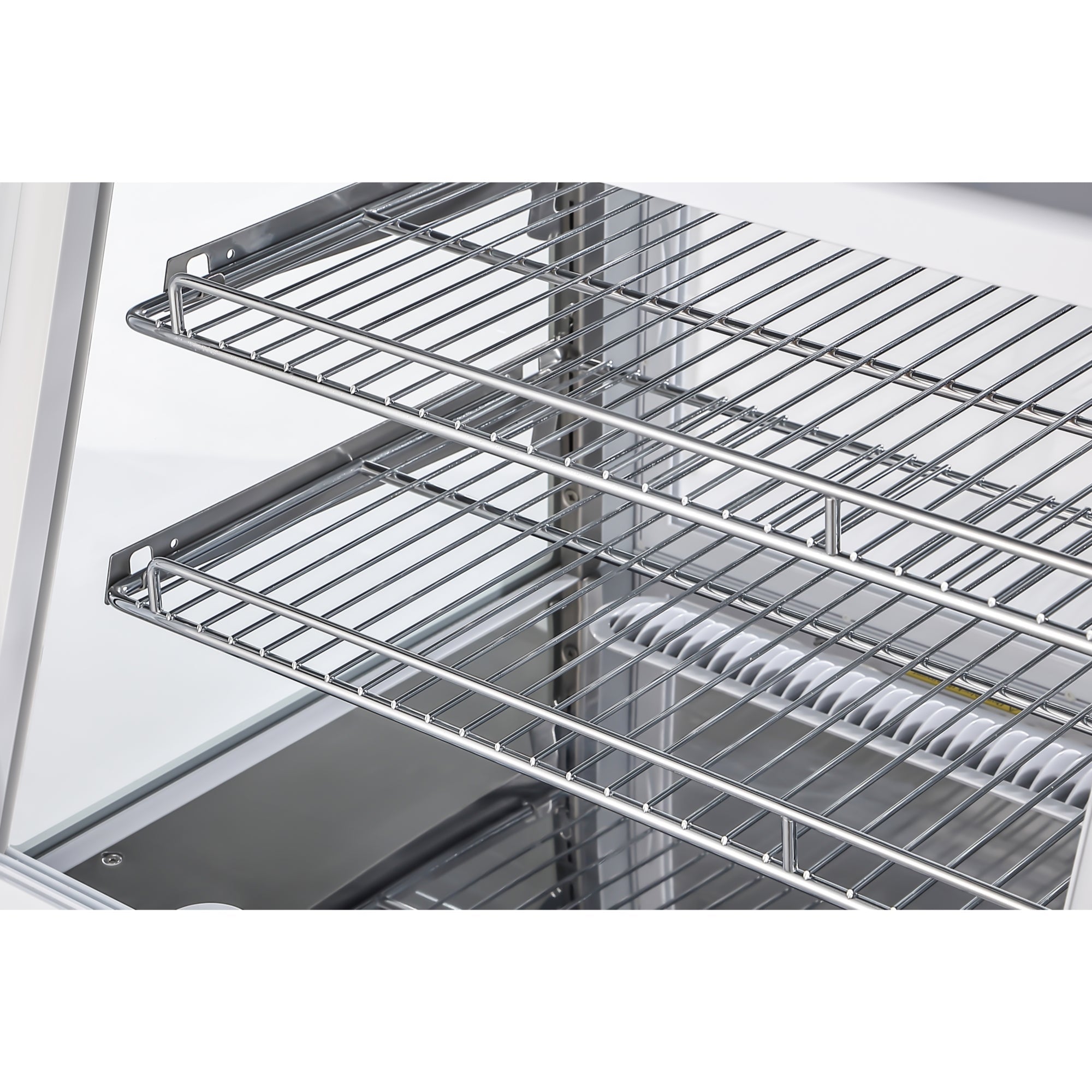 48 in. Self-Service Countertop Display Refrigerator in White