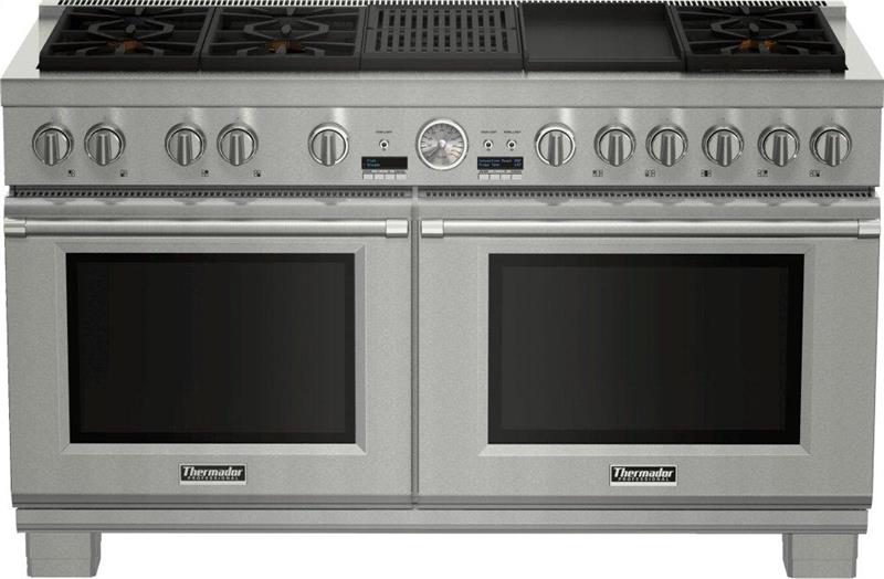 Thermador  60-Inch Pro Grand(R) Commercial Depth Dual Fuel Range - Other (PRD606RCG)