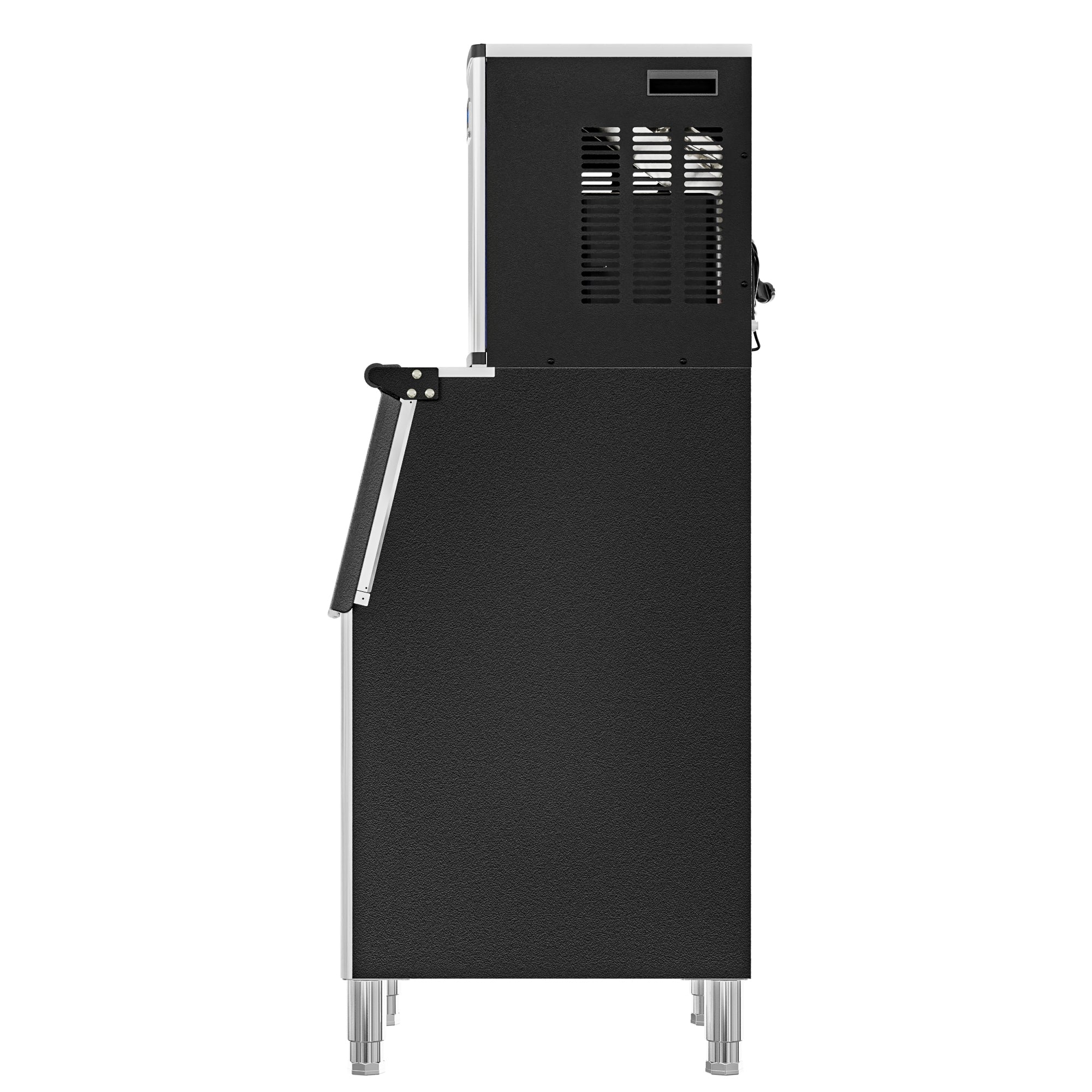 25 in. Stainless-Steel Commercial Ice Maker with Full Cube Production, 420 Lbs/24h