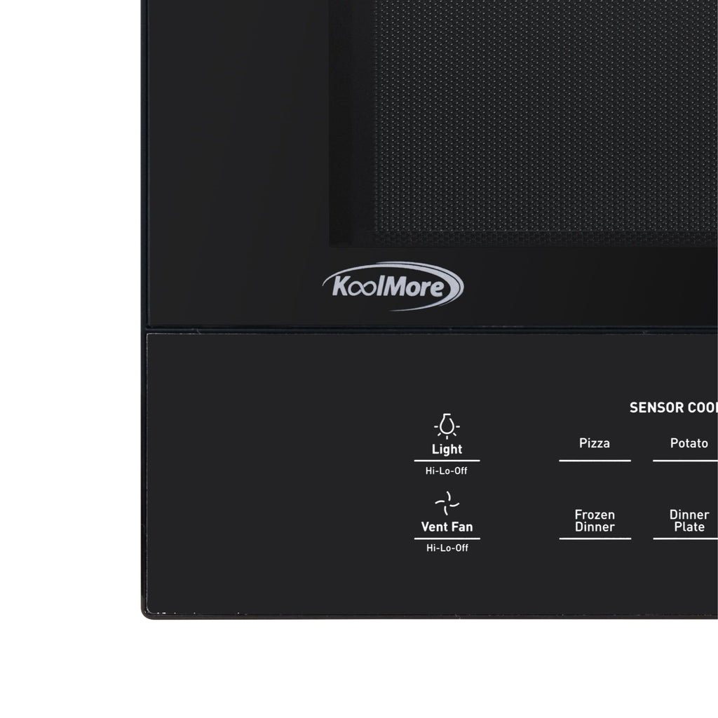 30 in. 1.6 cu.ft Over-the-Range Microwave Oven in Black