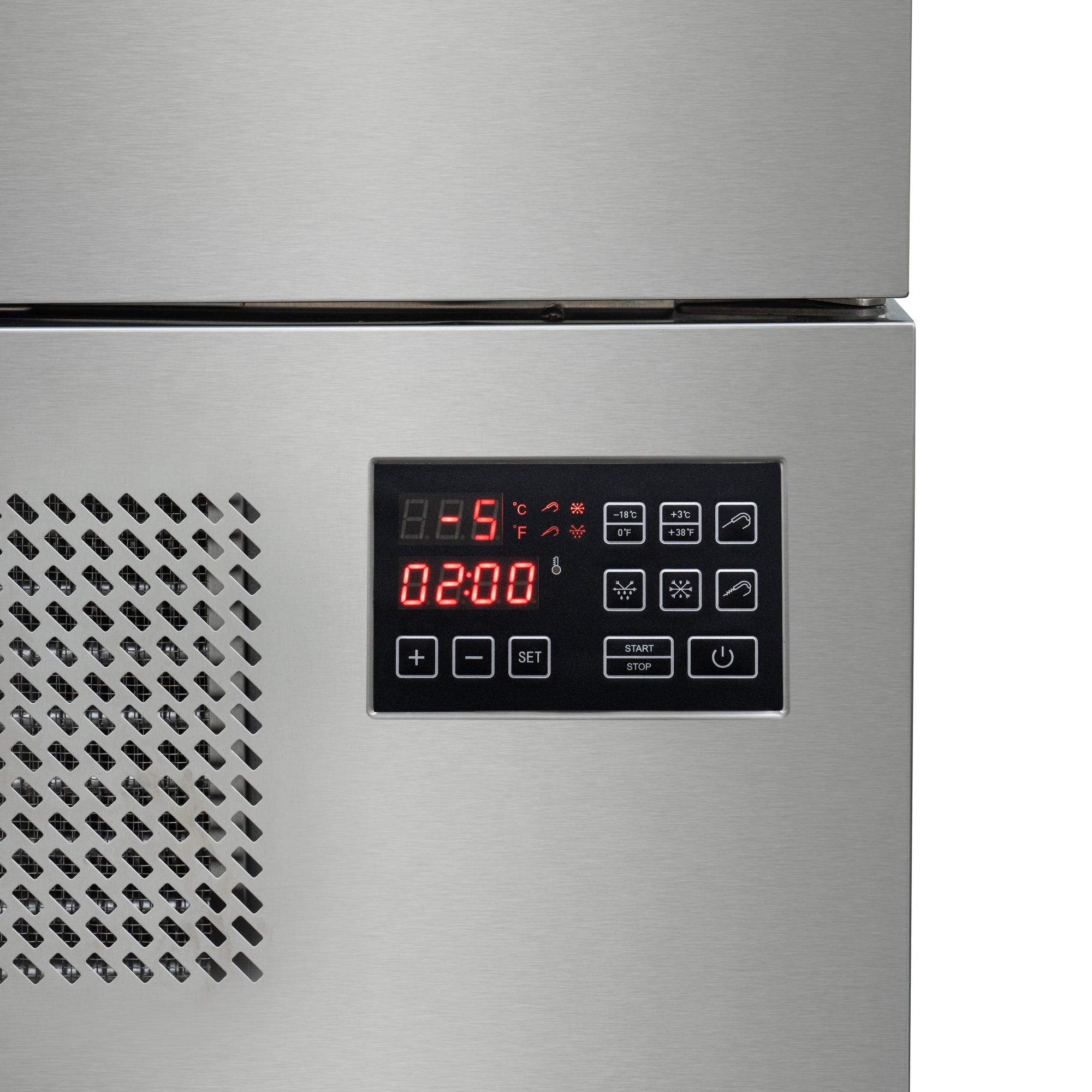 30 in. Commercial Countertop Blast Chiller 30 lbs Rapid Chill / 26.5 lbs Rapid Freeze with ETL for Safety and Sanitation with a 5-Pan Capacity in Stainless-Steel