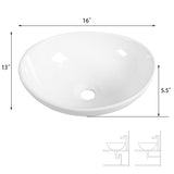 Costway 5-Piece Modern Bathroom Suite Over Toilet Cabinet Smart Bidet Oval Sink Floor Cabinet Clothes Dryer 51470384 New
