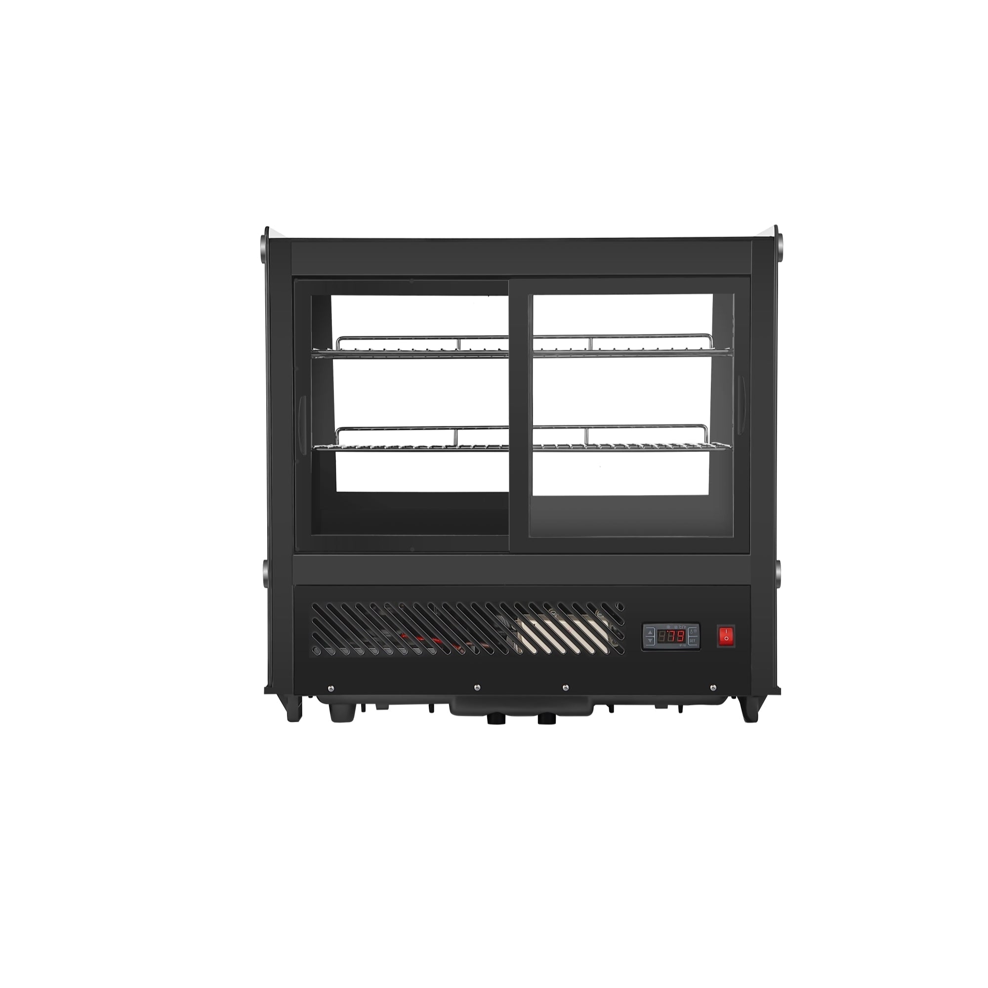 28 in. Self-Service Countertop Display Refrigerator in Black