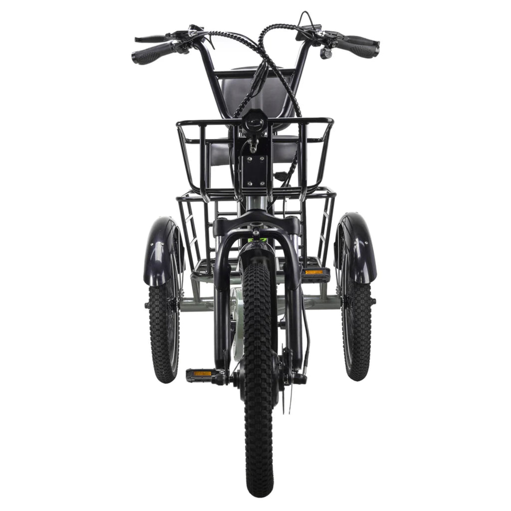 NAKTO - S02 E-Trike Green 48V 750W (Peak) 12MPH