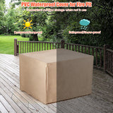 Costway 5-Piece Patio PE Wicker Sofa Set w/ 30" Gas Fire Pit Table 58783520 New