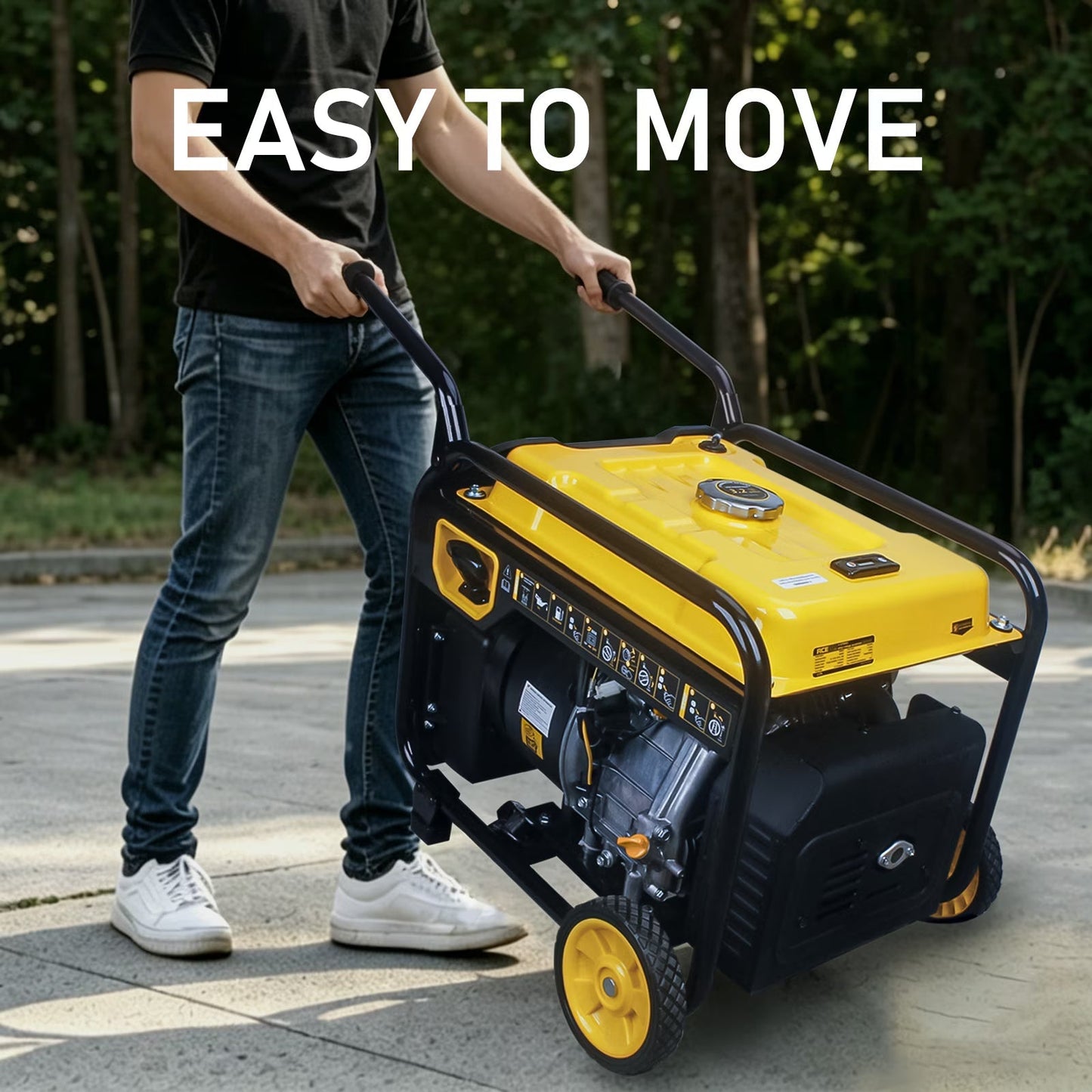 Aceup Energy AI8000 6000W/8000W Generator 30A Inverter Gasoline Electric Start New