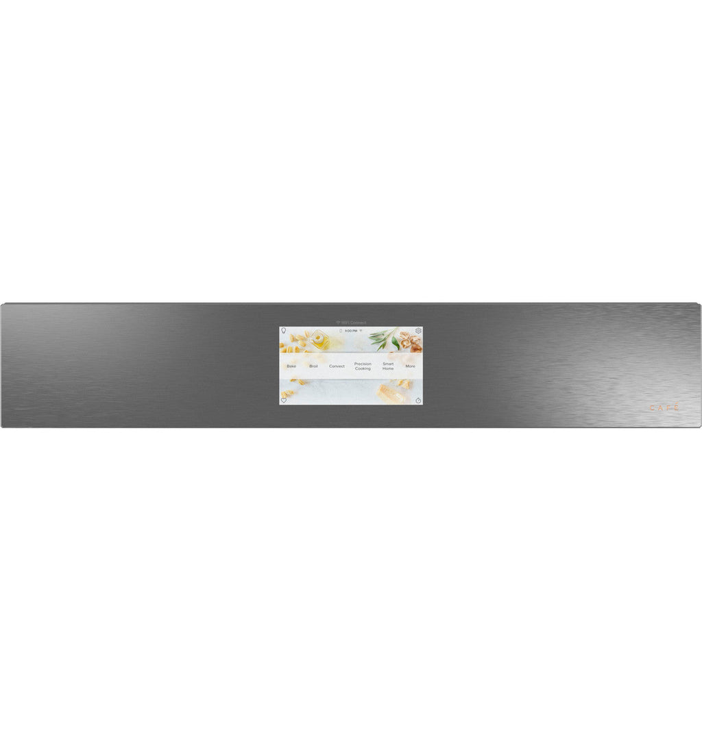 CAFÉ™ 30" Smart Built-In Convection Single Wall Oven in Platinum Glass
