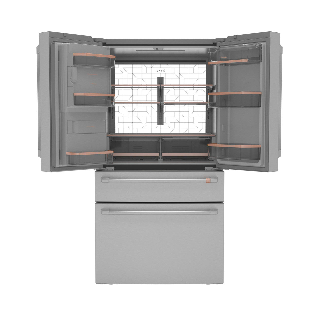 CAFÉ™ ENERGY STAR® 22.3 Cu. Ft. Smart Counter-Depth 4-Door French-Door Refrigerator