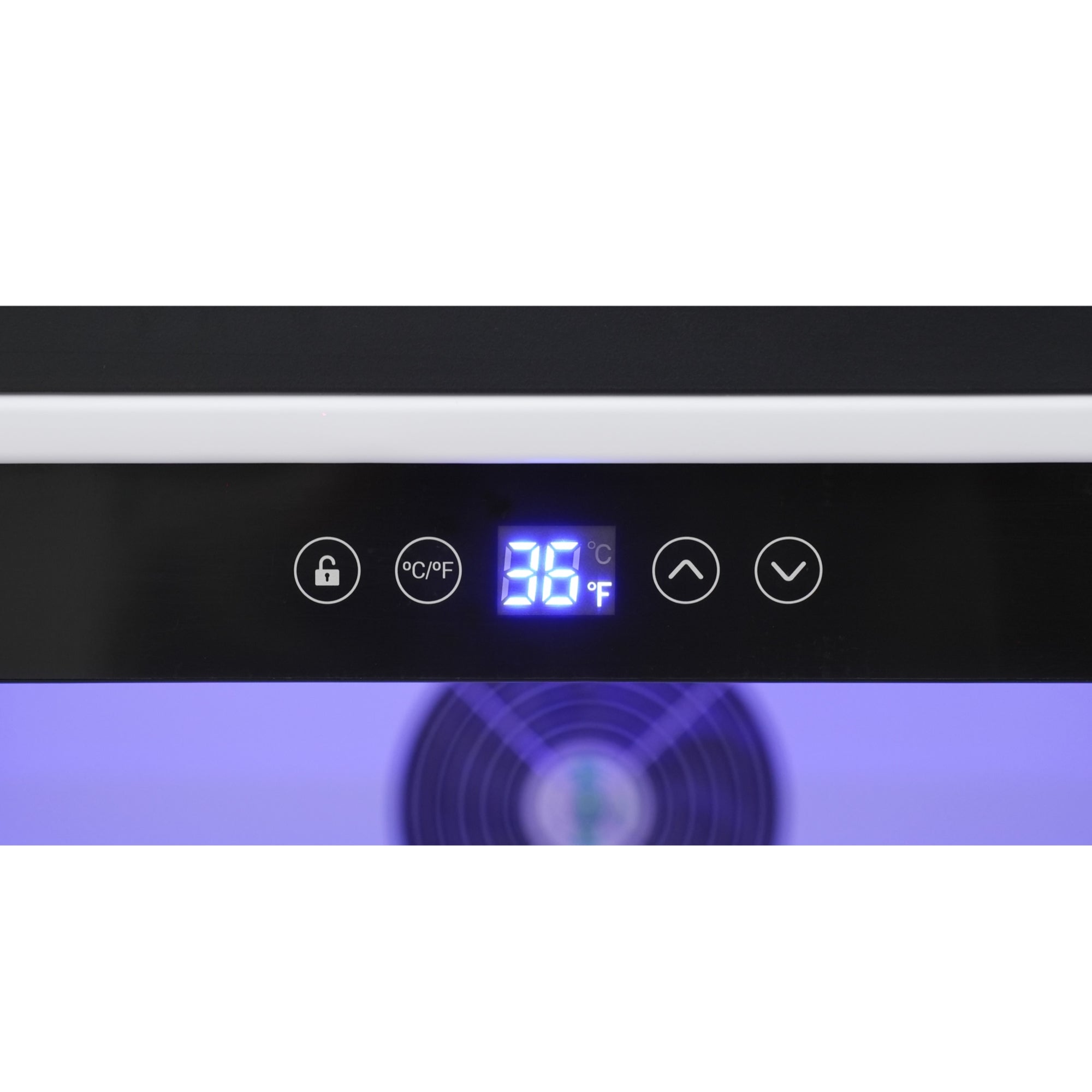 24 in. Outdoor Kitchen Stainless Steel Refrigerator 5.5 cu. ft. Capacity with Automatic defrost, Blue LED Lighting and IPX4 Rating, CSA Listed