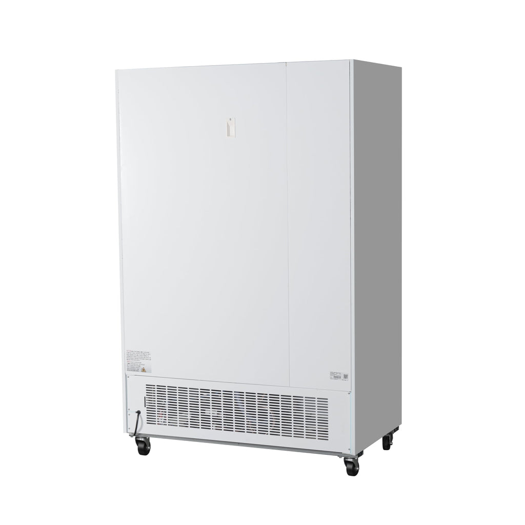 53 in. 2-Door Commercial Display Merchandiser Freezer 45 cu. ft. in White