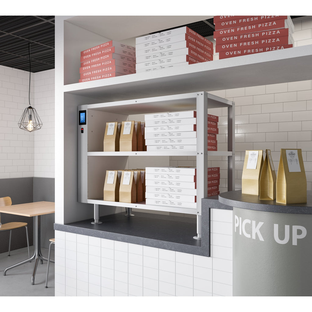 Three-Shelve Commercial Take Out Warmer Cabinet with Touch Screen in Stainless-Steel, UL and NSF Listed